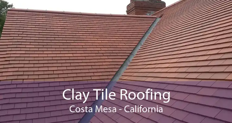 Clay Tile Roofing Costa Mesa - California